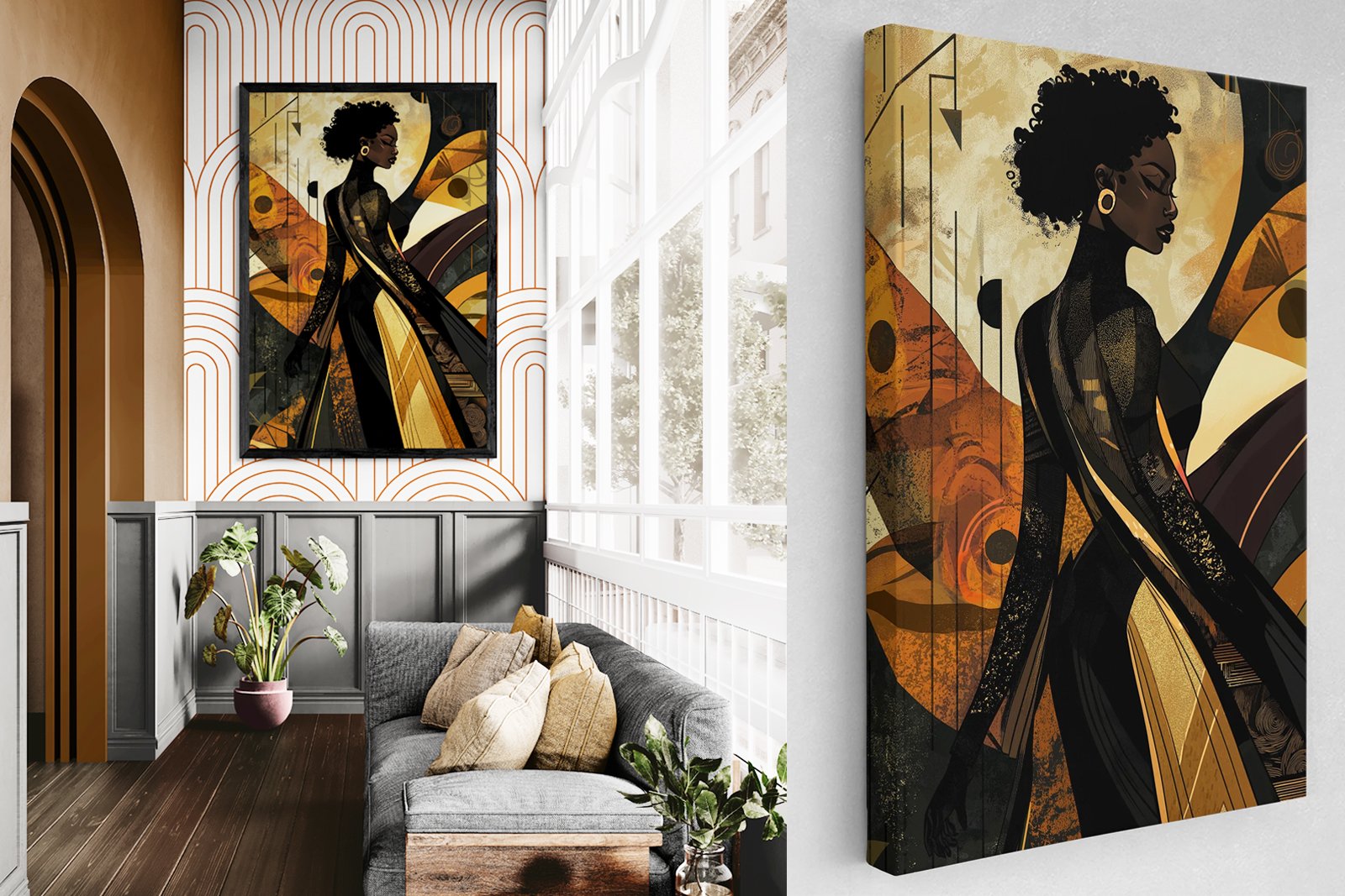 🖤 CELEBRATING BLACK ART: THE RISE OF AFROCENTRIC WALL DECOR